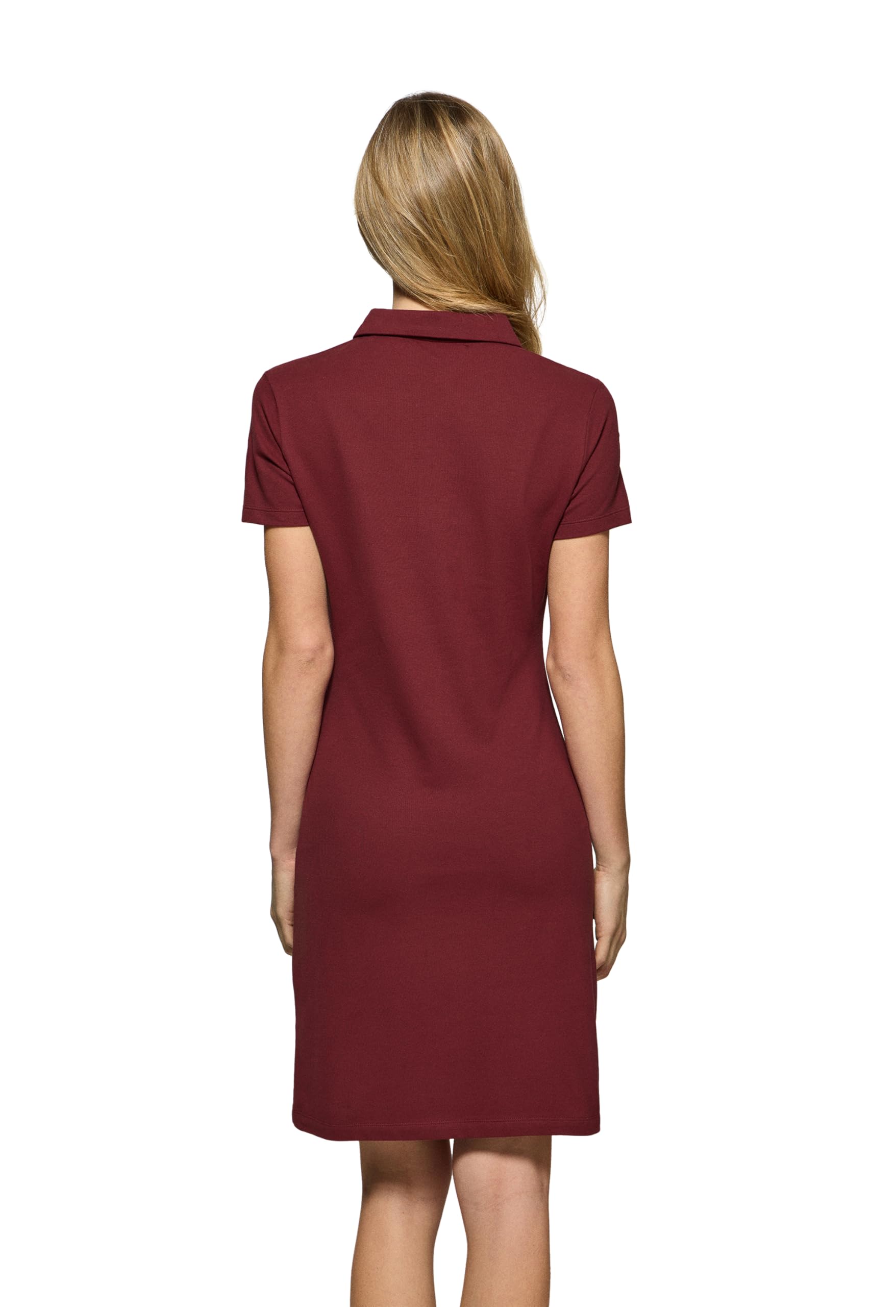 Polo Club Vestido Polero de Algodón para Mujer con Logo Bordado