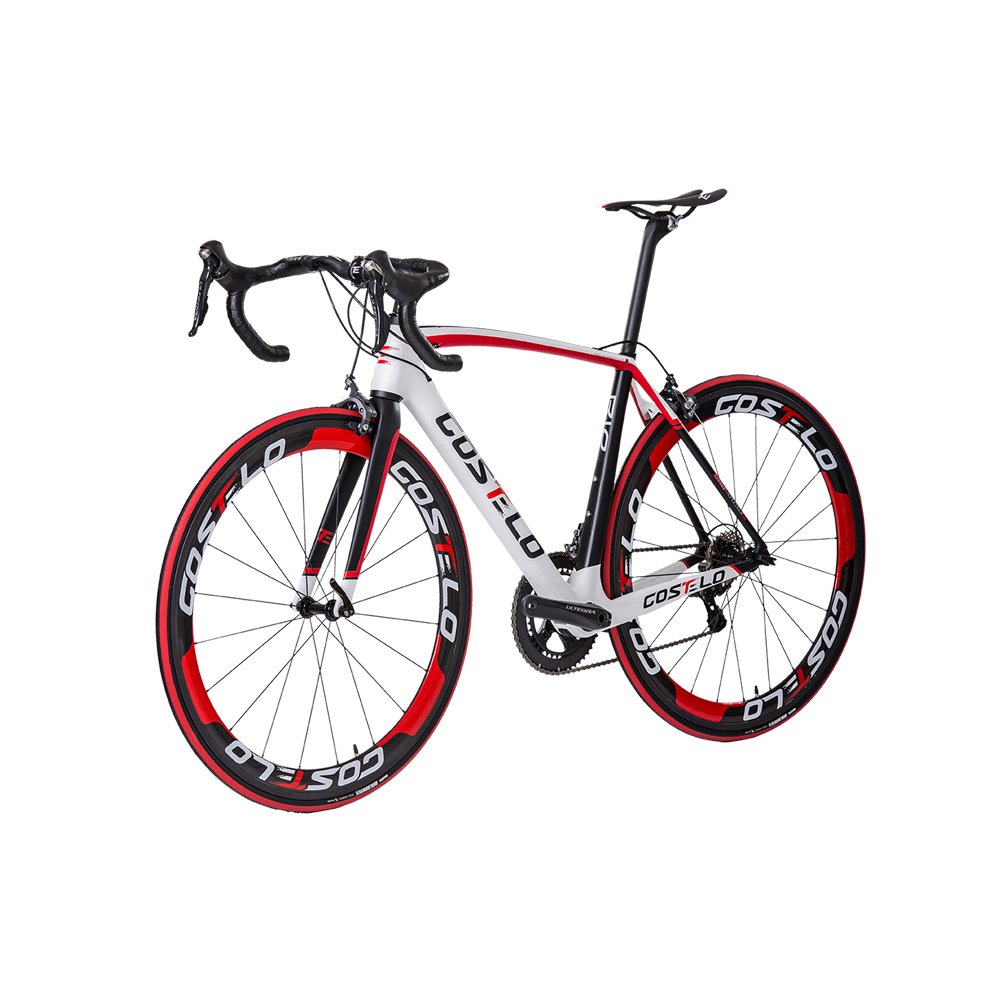 Costelo Rio Strada Bicicletta Carbon - Bici Completa Fai Da Te con Diversi Gruppi e Ruote, Uomo