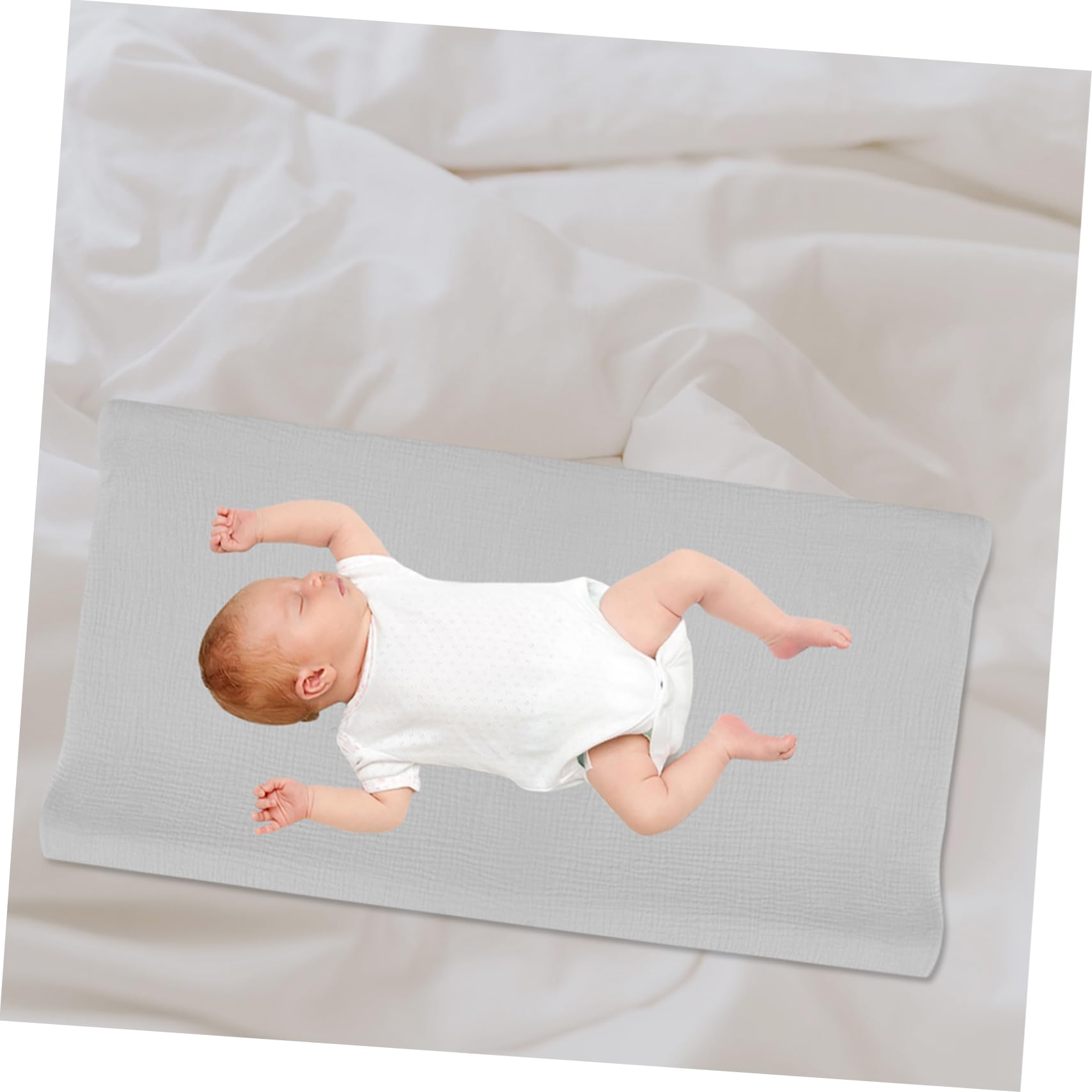 Abaodam 2 Piezas Funda para cambiador de bebé sábana elástica para cambiador funda para cambiador de recién nacido colchoneta cambiador bebe empapadores bebe cambiador lavable pañal colcha
