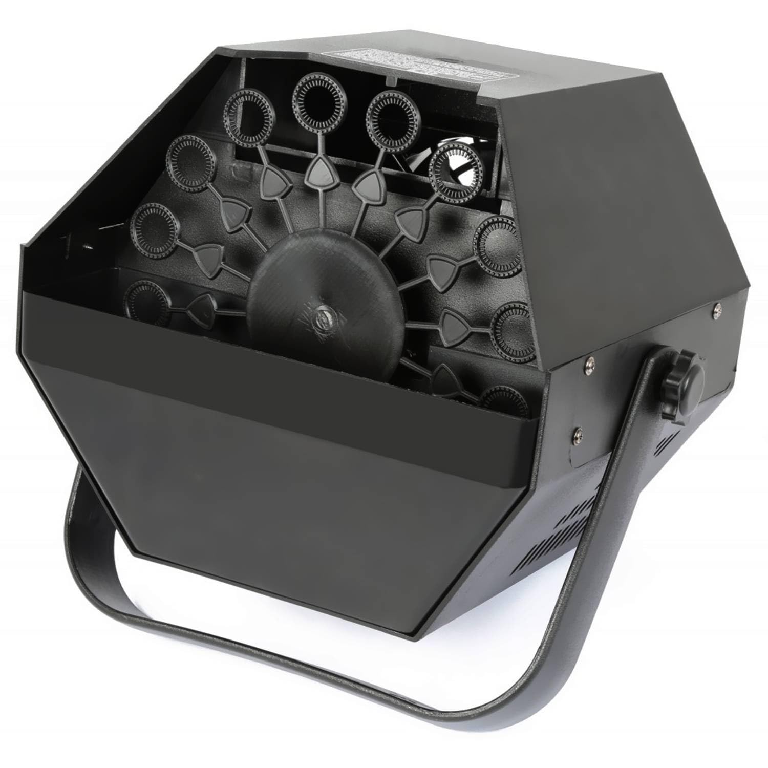 Machine à bulles Noir grand débit IBIZA LIGHT LBM-10 pour mariages, soirées, Dj, avec 1L de liquide