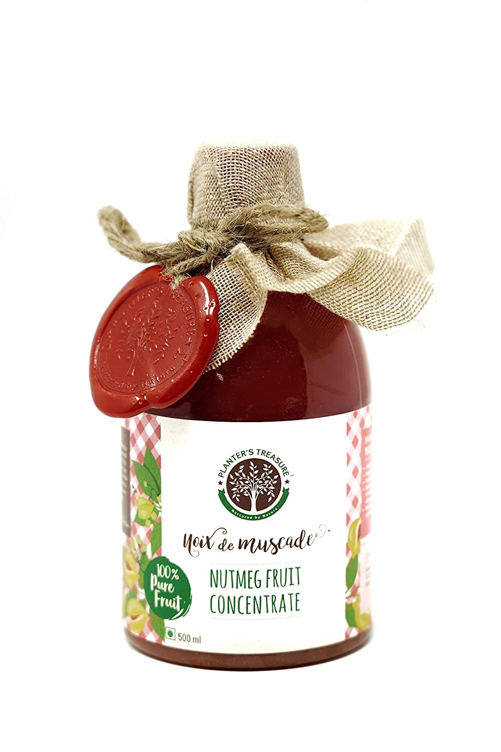 Planters Treasure Nutmeg/Jaiphal Fruit Concentrate (500 ML) | Natural | Liquid | Fruit juice (B07PR9TLSR) Amazon Price History, Amazon Price Tracker