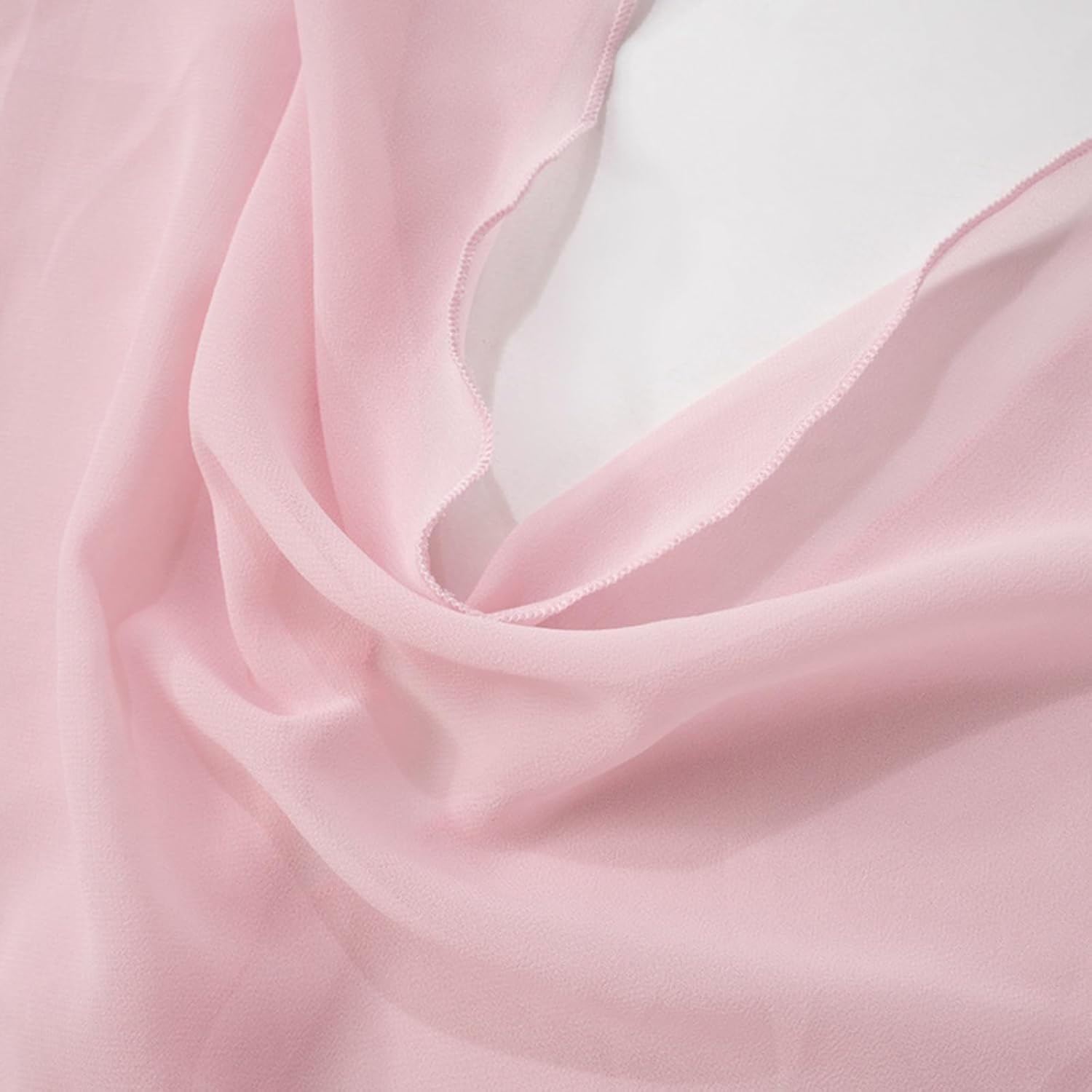 VCM Sheer Mini Dress Sexy Mesh See Through Cover Up Plunge Neck Low Back Dress Long Sleeve Pink Dresses Club Outfits - Image 6