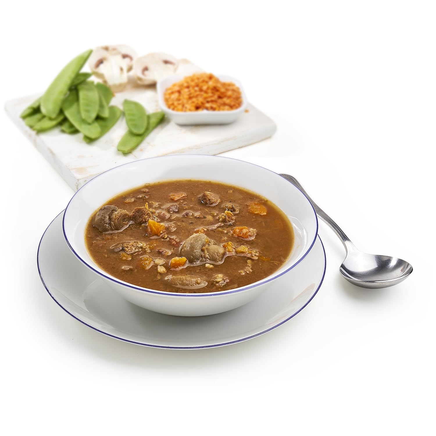 Beef in Red Wine with Lentils High Protein Ready Meal | Camping, Hiking, Gym