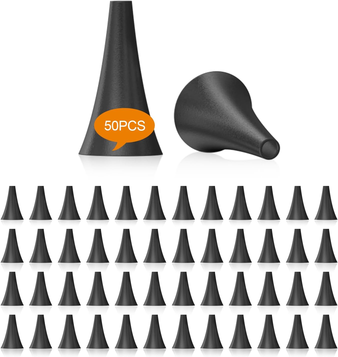 Ear Specula Set for Scopearound Digital Otoscope, Bag of 50 Pices, Replacement Otoscope Tips, Ear Speculum