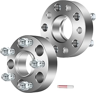 OCPTY 5x4.75 Wheel Spacers 1.5 inch Hubcentric Wheel Spacers with 12x1.5 Studs 5 lugs Wheel Spacers fit 1984-2020 for Corvette 1991-2005 for Jimmy Wheel Spacers 2Pcs