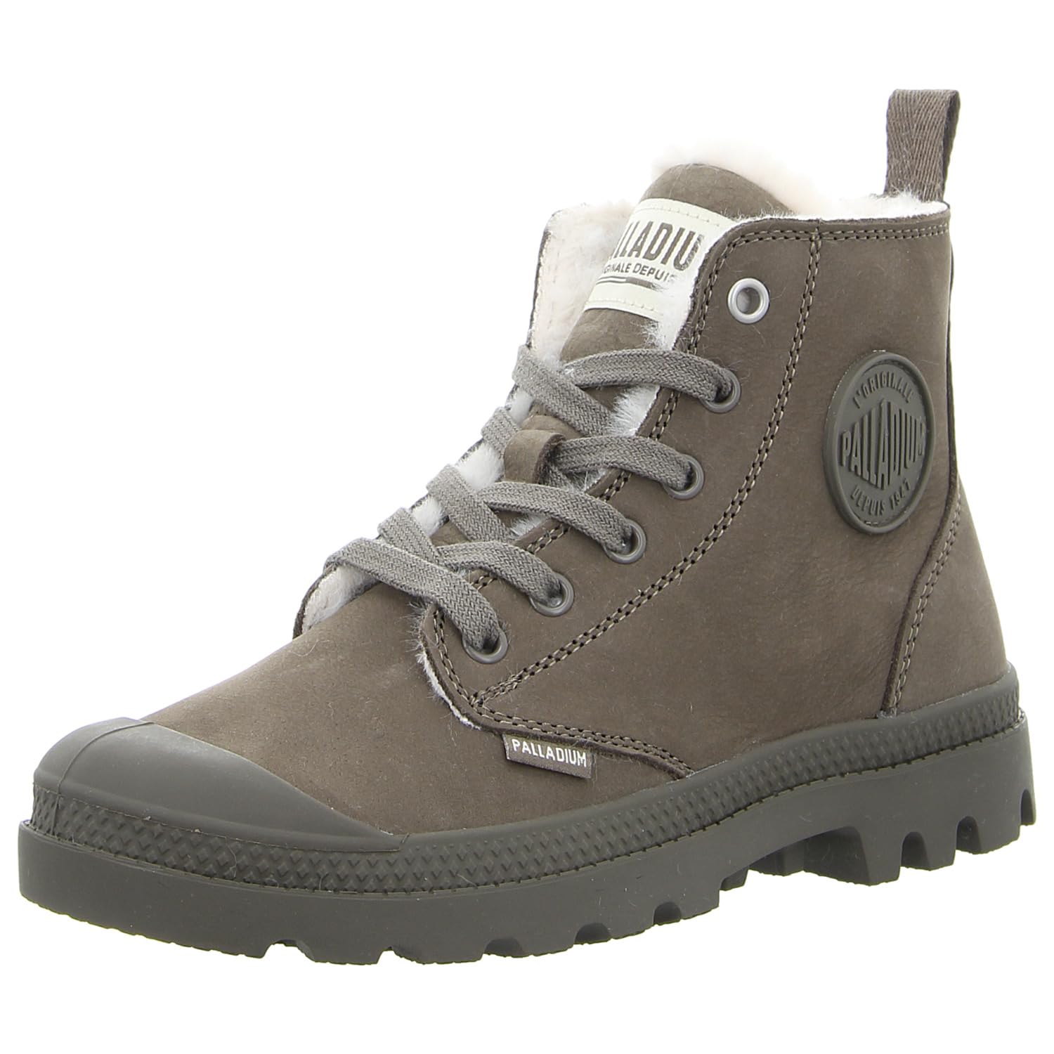 Palladium Damskie Pampa Hi Zip WL Botki, Szare, 41 EU, Szary, 41 EU