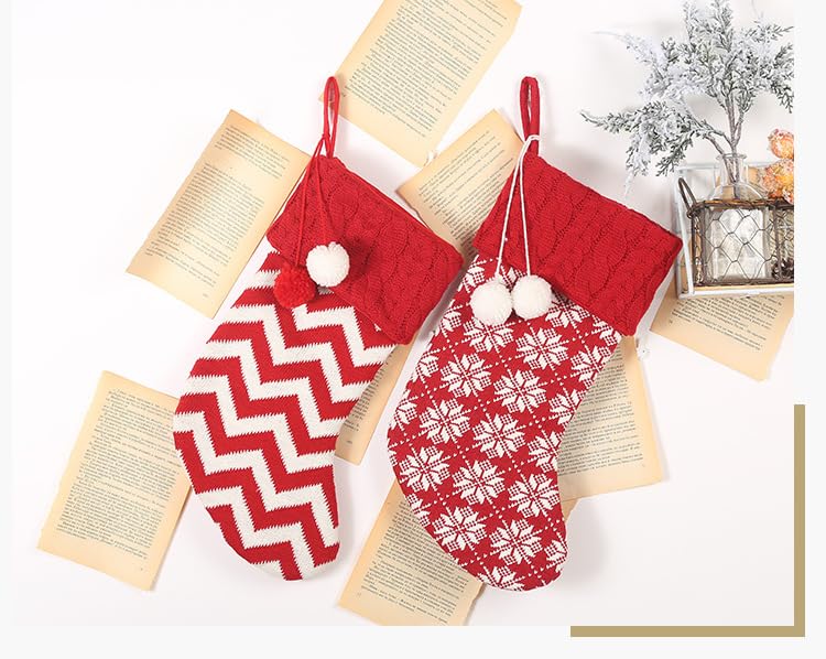 5 Stück Nikolausstiefel Nikolausstrumpf für Weihnachtsdeko,41 * 19cm Weihnachtsstrumpf Nikolausstiefel Geschenkbeutel Weihnachtsbaum Anhänger Weihnachten Geschenktüten für Weihnachtsdeko