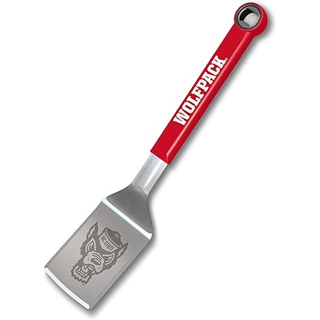 NCAA NC State Wolfpack Stainless Steel BBQ Spatula with Bottle Opener
