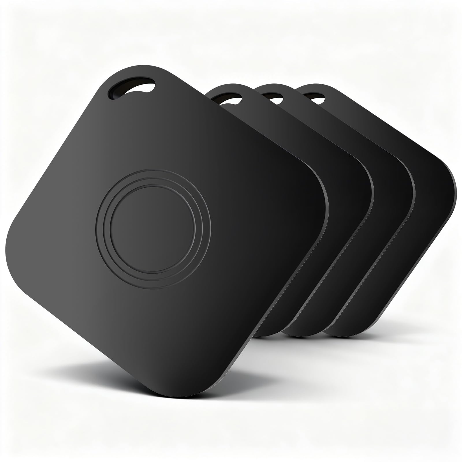 Détecteur d'articles Air Tracker compatible avec l'application Apple Find My (iOS uniquement), batterie remplaçable, étanche IP67, localisateur d'objets Bluetooth intelligent anti-perte pour clés