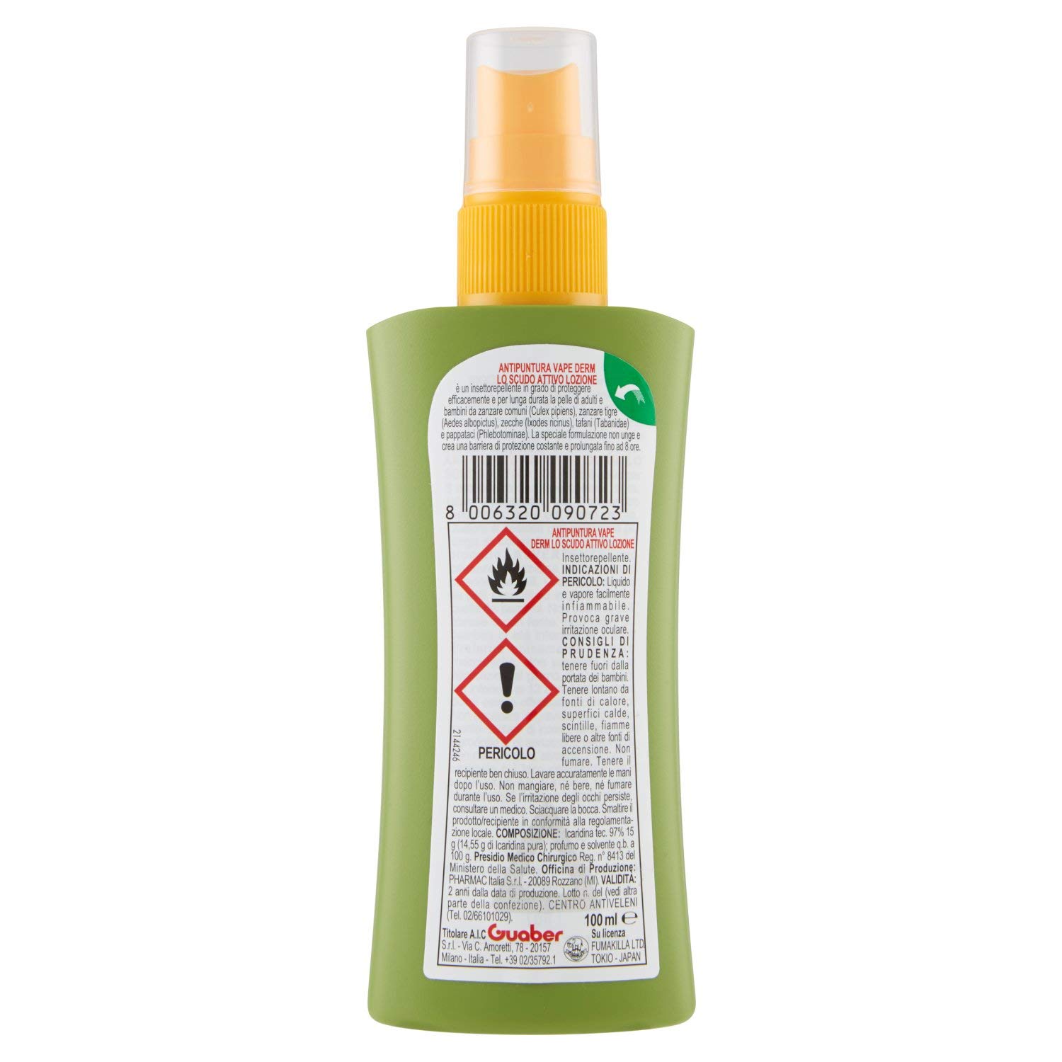 Vape Derm Repellente Lozione - 100 ml