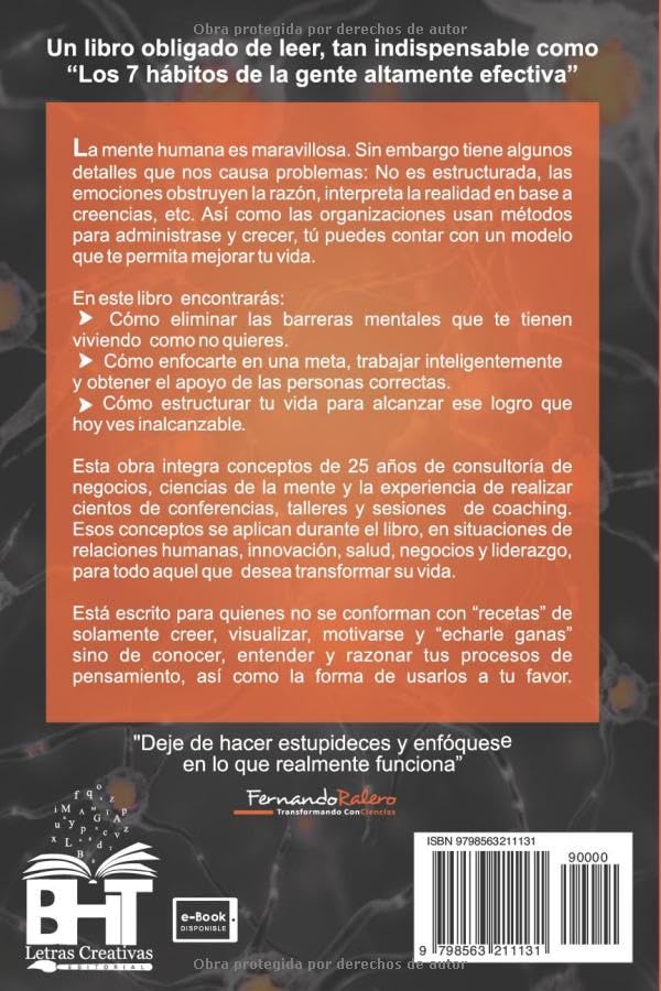 Miniatura 2 de Mentalidad Efectiva La ciencia de la mente y la lógica de un estratega, unidas para mejorar tu vida y tus resultados (Spanish Edition)