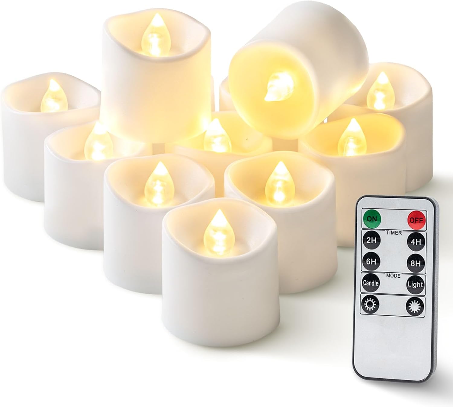 Homemory 24Pack 400+Hour Remote Control Flameless Candles, 2/4/6/8H Timer Led Votive Candles, Battery Operated Tea Lights for Wedding Table Centerpiece, Holidays, Halloween Pumpkins, Christmas Decor Homemory 24Pack 400+Hour Remote Control Flameless Candles, 2/4/6/8H Timer Led Votive Candles, Battery Operated Tea Lights for Wedding Table Centerpiece, Holidays, Halloween Pumpkins, Christmas Decor