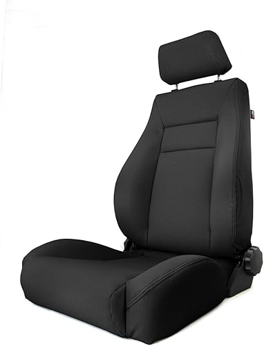 Rugged Ridge  Asiento Ultra, delantero, reclinable, negro  13414.01  Compatible con Jeep Wrangler TJ 1997-2006