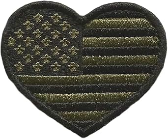 Gadsden and Culpeper Tactical Heart USA Patch