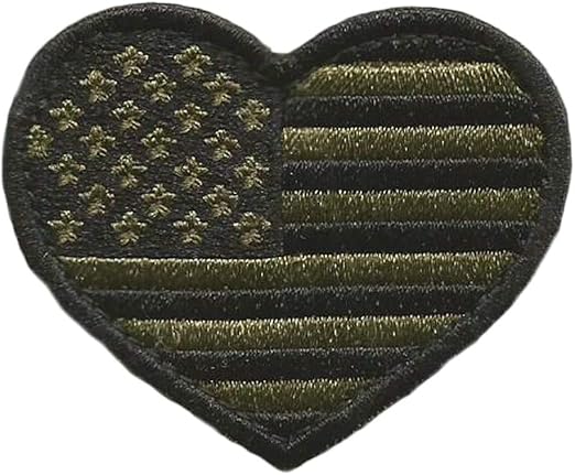 Gadsden and Culpeper Tactical Heart USA Patch