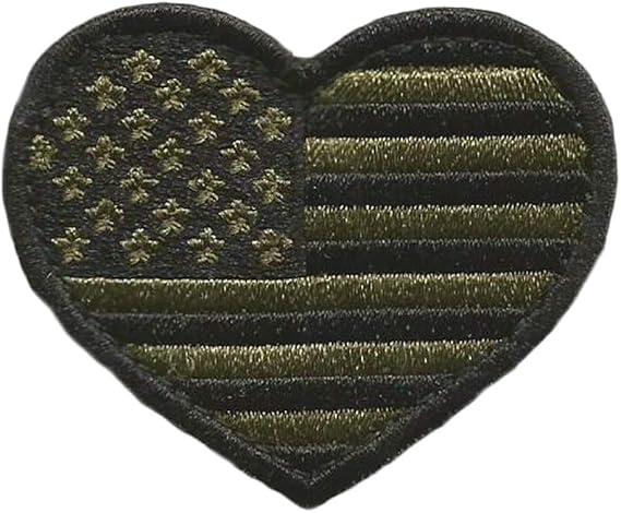 Gadsden and Culpeper Tactical Heart USA Patch