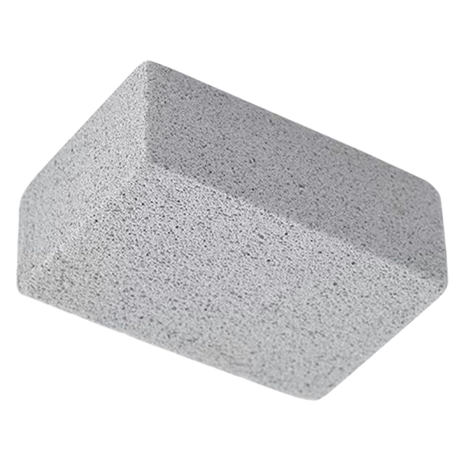 Alloneslife Gray Compact Pumice Grill Scraper For Easy Removal Of Tough Grease Charred Debris From Barbecue Grates For Outdoor Outdoor Kitchen Tool