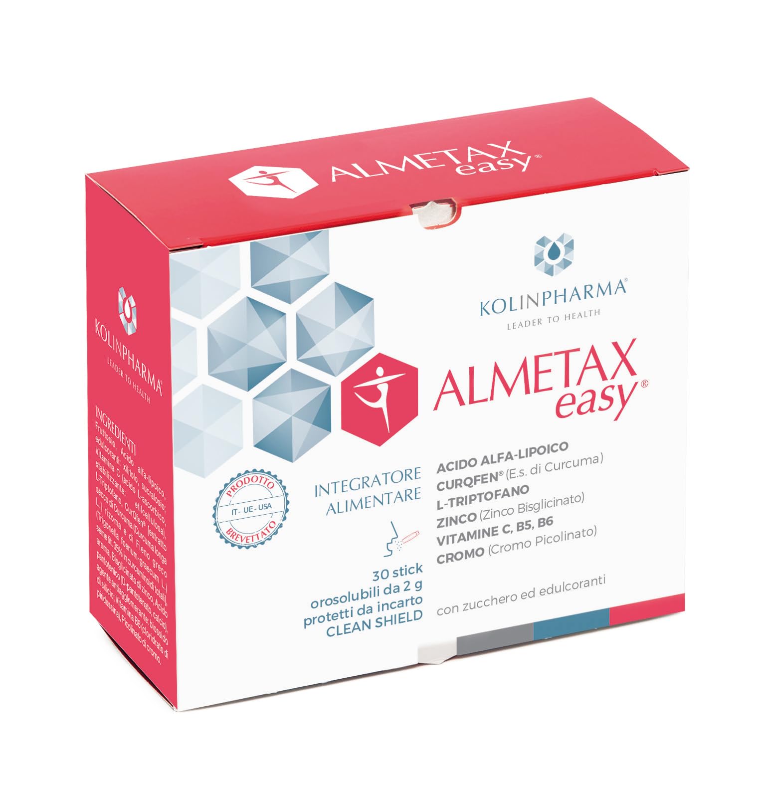 KOLINPHARMA® ALMETAX easy® 30 stick orosolubili – L’integratore alimentare per i