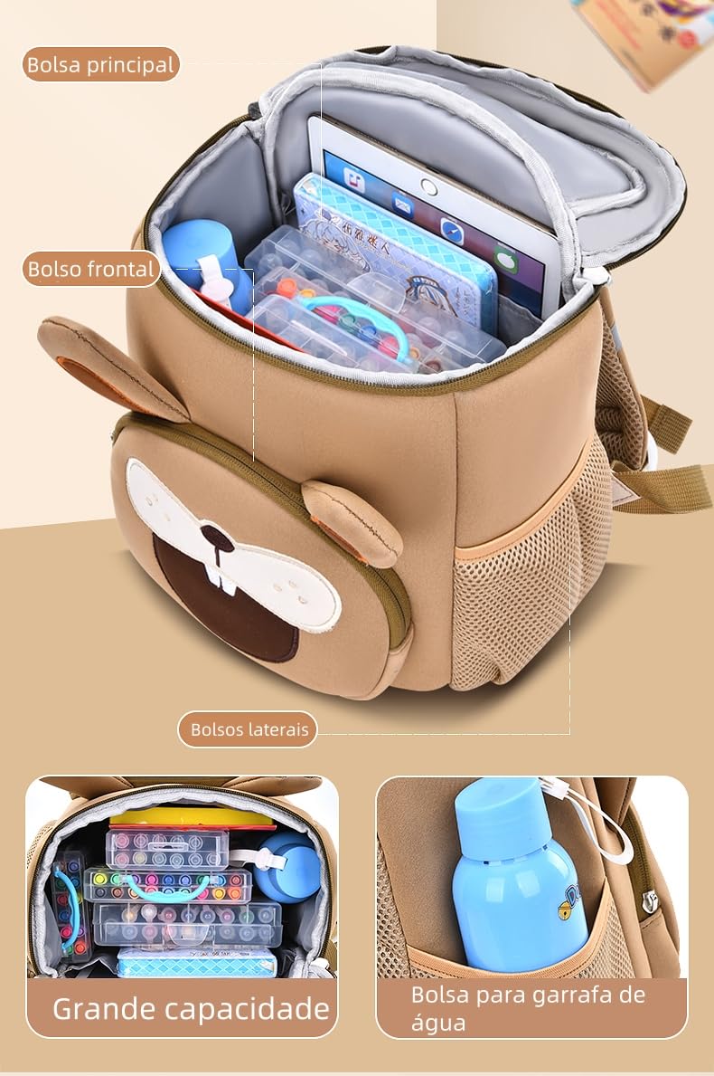 Mochila infantil fofa em formato de animal, Tamanho Pequeno para 1-3 Anos e Grande para 3-6 Anos em promoção! Veja a oferta e mais achadinhos de Mochilas escolares 2 Hoje é o melhor dia para comprar Mochila infantil fofa em formato de animal, Tamanho Pequeno para 1-3 Anos e Grande para 3-6 Anos com aquele preço maroto! Promoção! Aproveite a oferta! 2