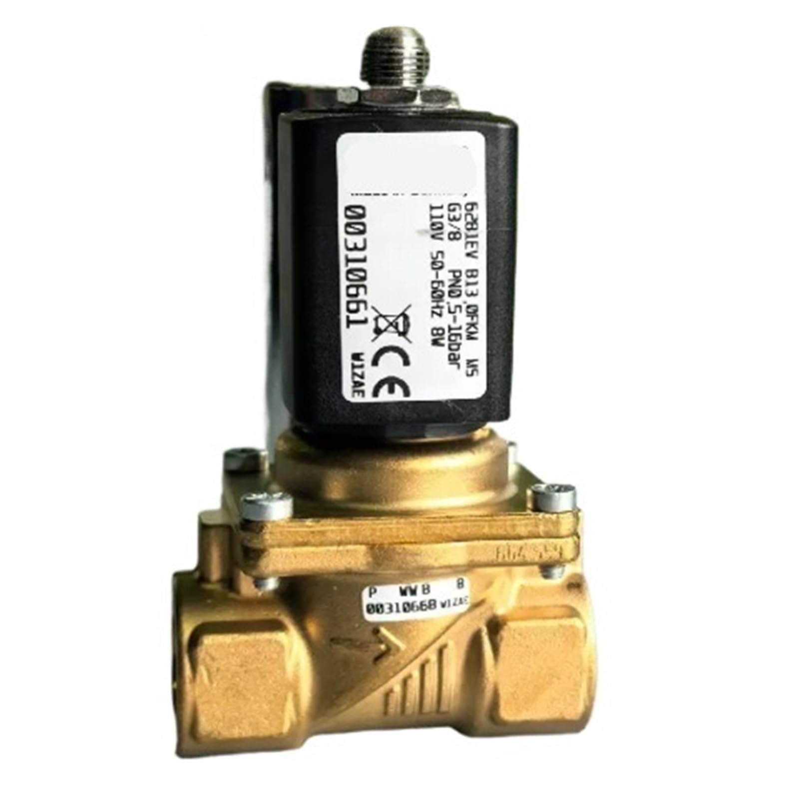 TSCFHGQI Diaphragm Solenoid Valve 6281EV B13.0 G3/8 110V 50-60Hz 8W 00310661
