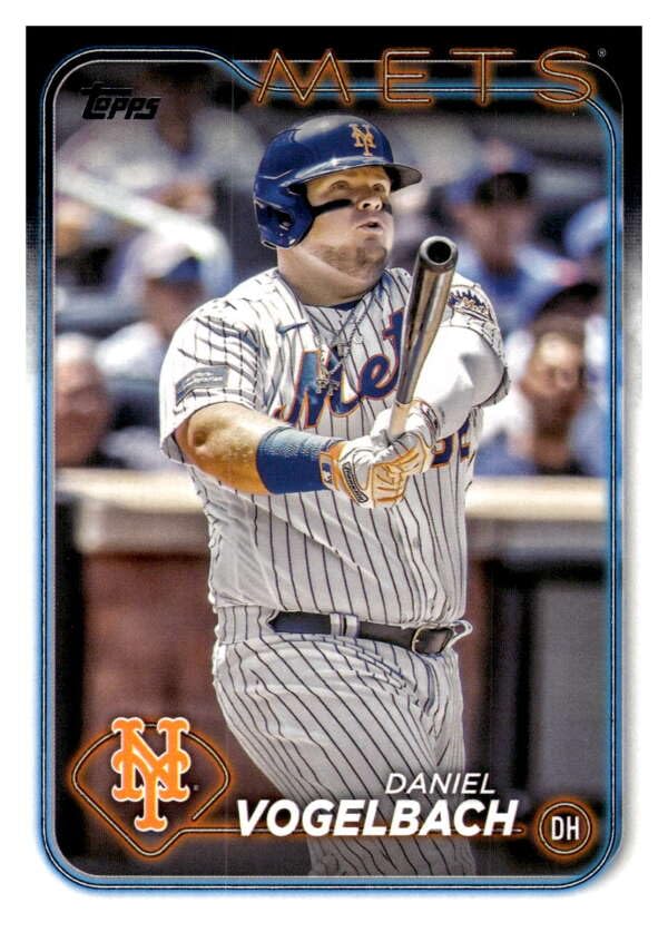 Amazon.com: 2024 Topps #345 Daniel Vogelbach New York Mets