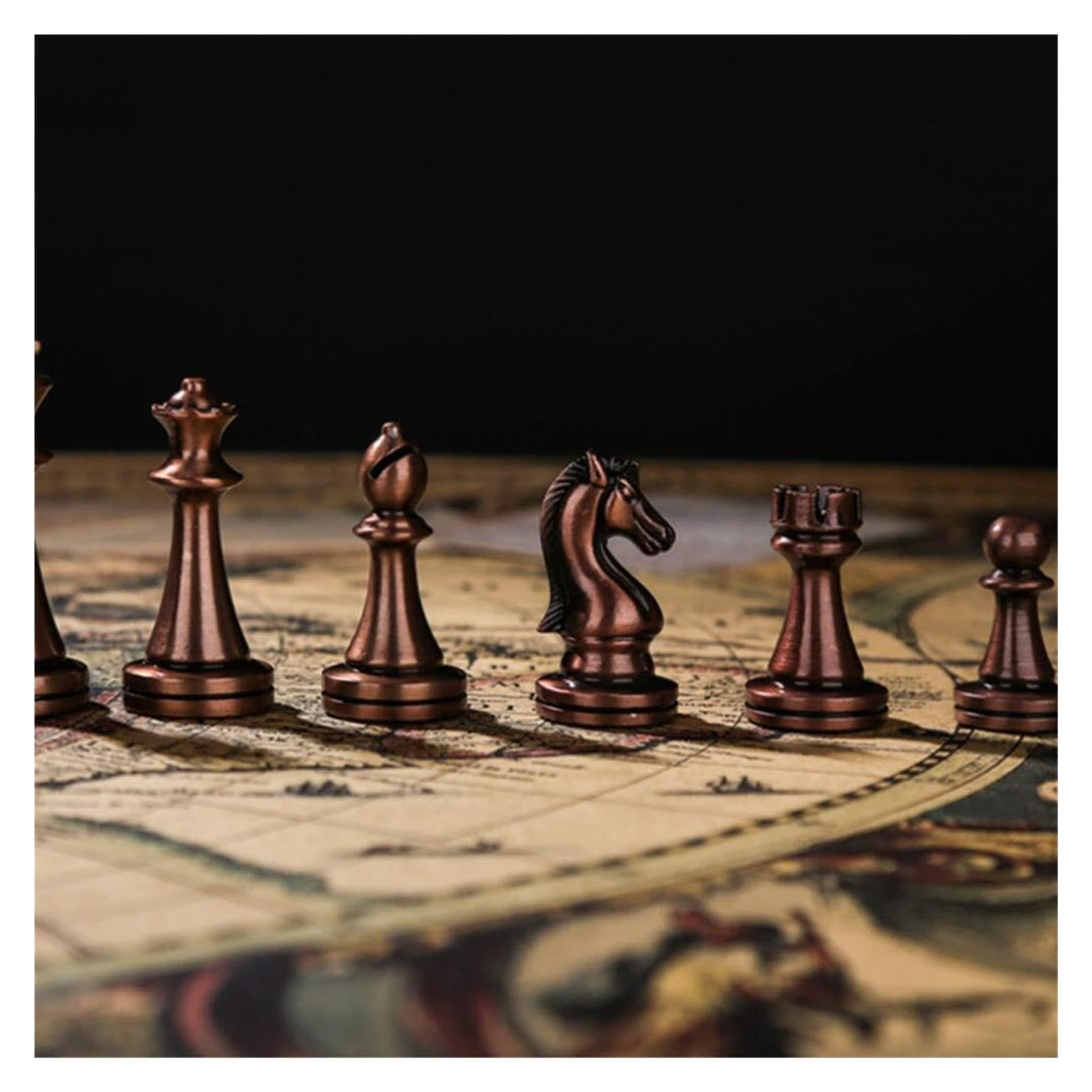 ChessLuxury Chess Jeu d'échecs de Voyage Portable échecs