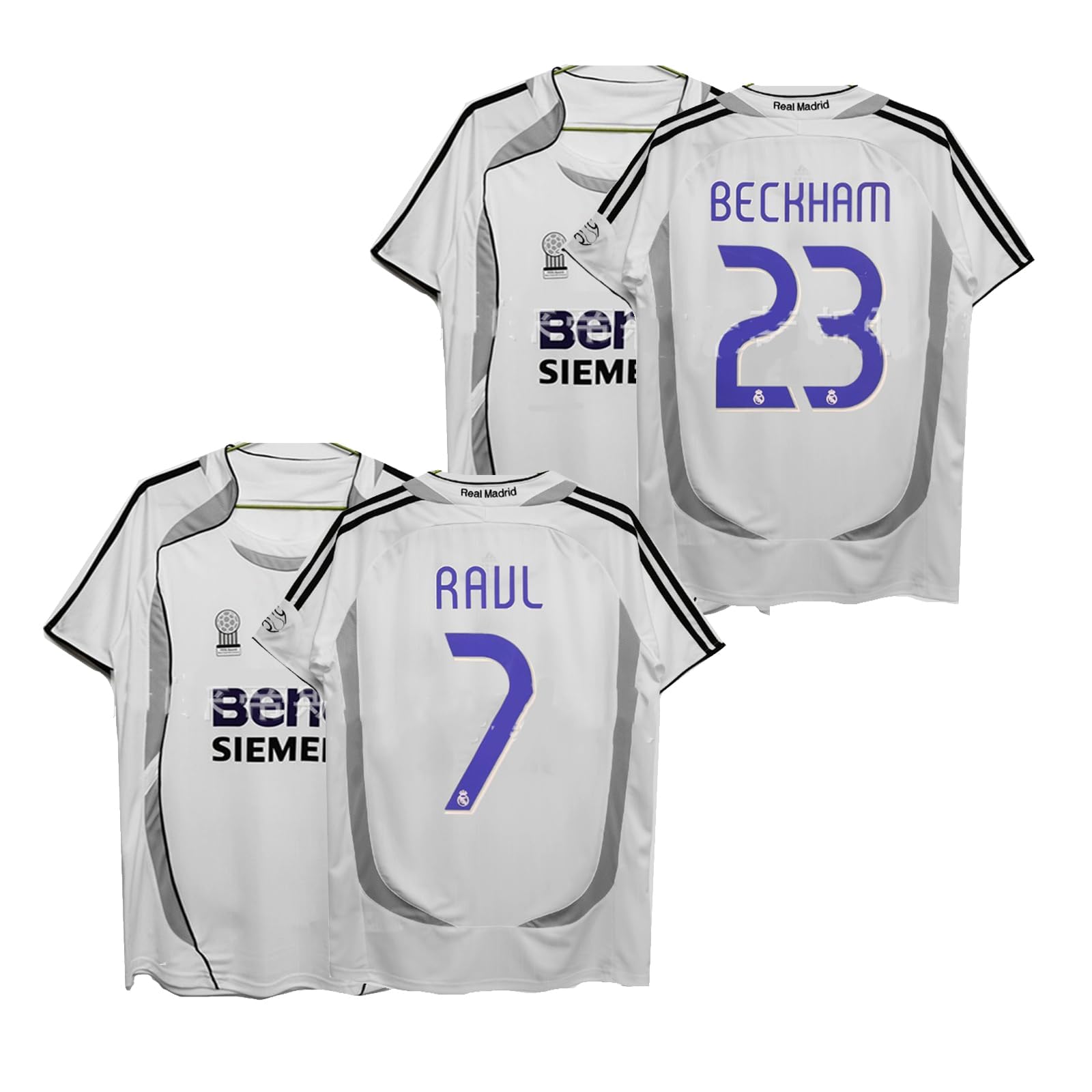 レアルマドリード RAUL 7 サッカーユニフォーム adidas レアルマドリード 03/04 ユニフォーム ホーム 半袖 7