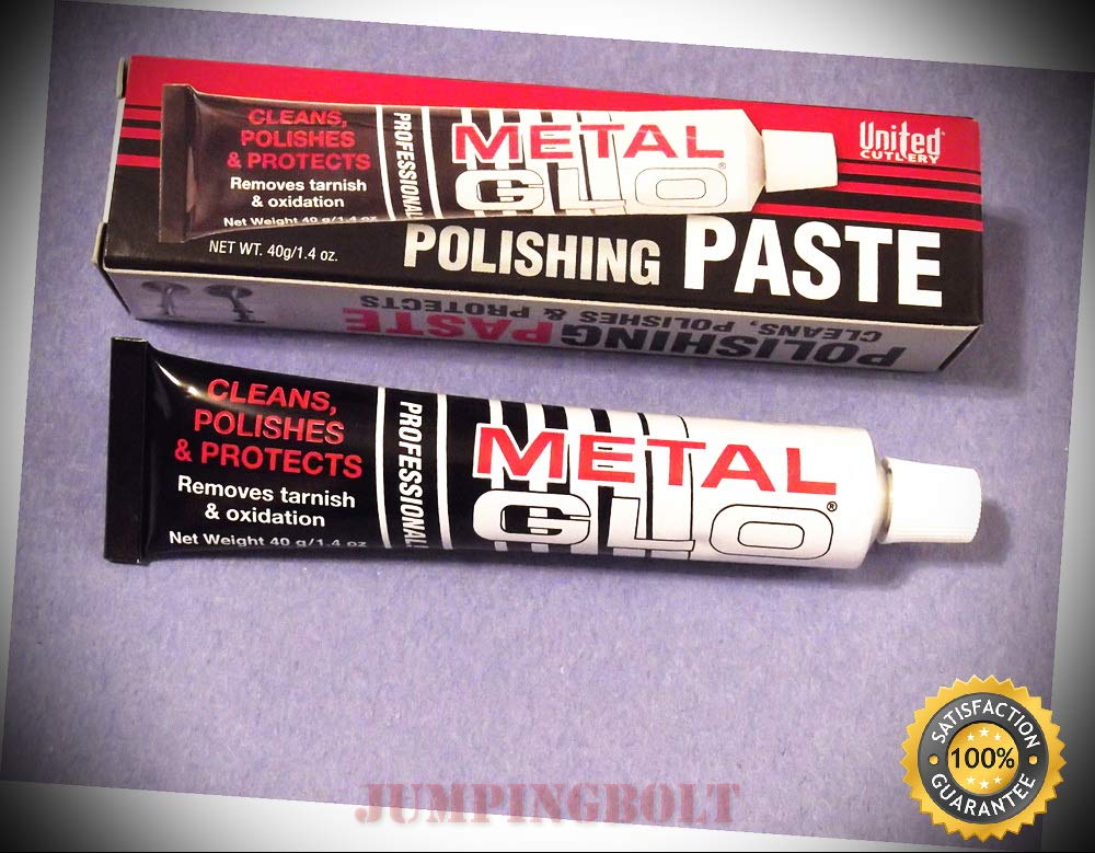 METAL GLO Professional Polishing Paste for Knives and Jewelry