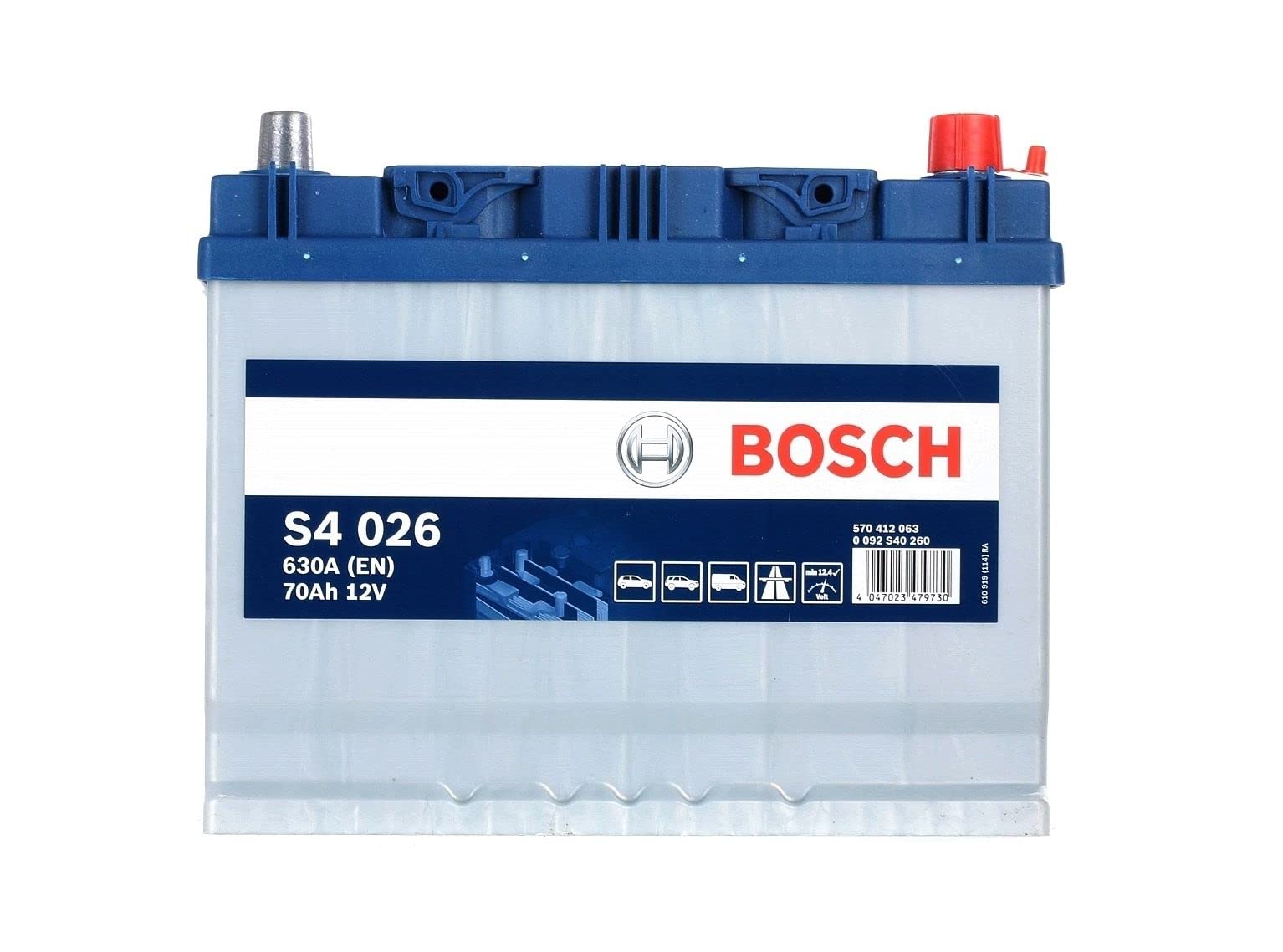 BOSCH 0 092 S40 260 Batteria avviamento; Batteria avviamento