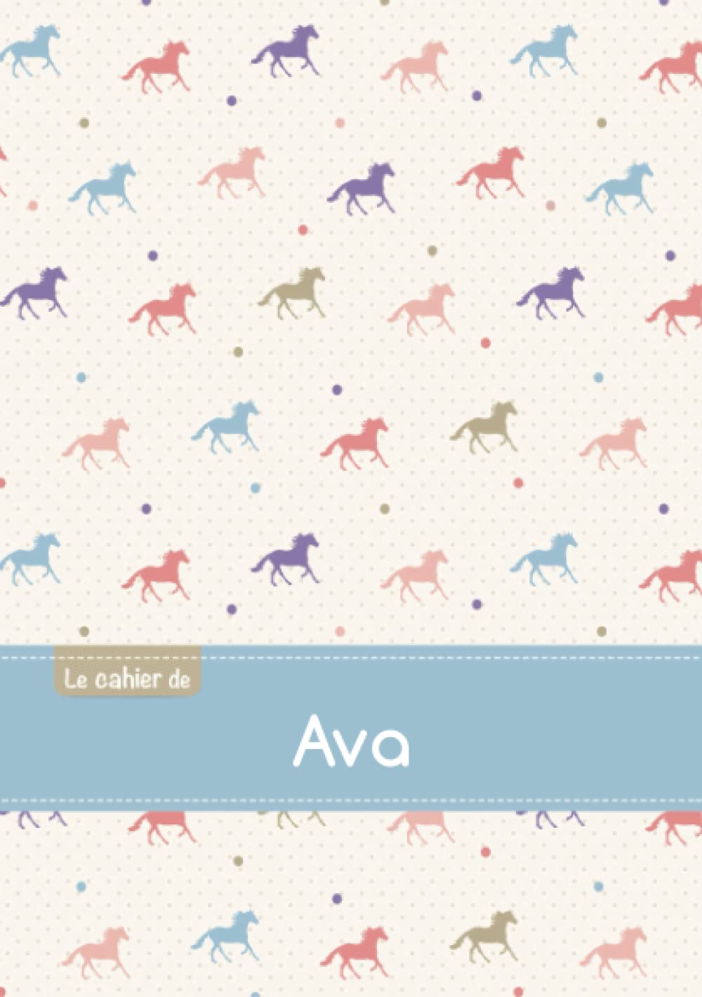 Le cahier d'Ava - Petits carreaux, 96p, A5 - Cheva