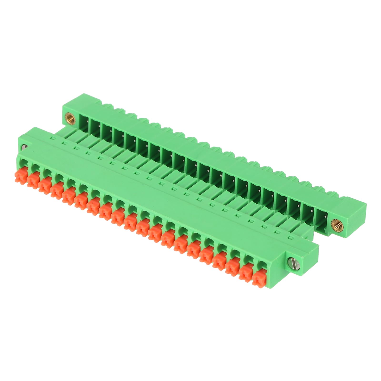Bloque de terminales MECCANIXITY vertical macho-hembra de 3,81 mm para cable de 26 8