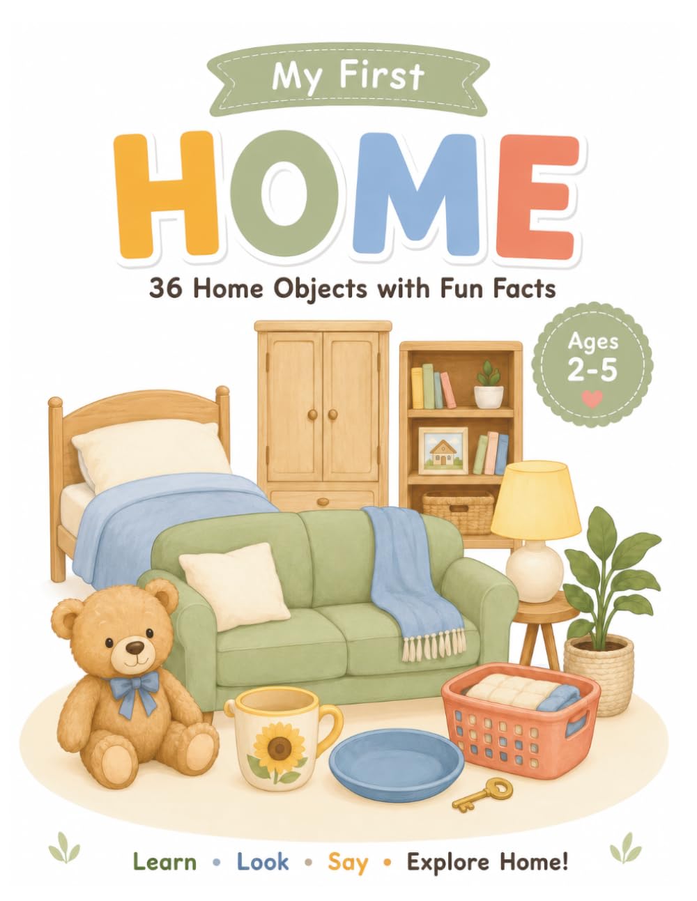 My First Home: 36 Familiar Home Objects with Fun Facts (My First Series)