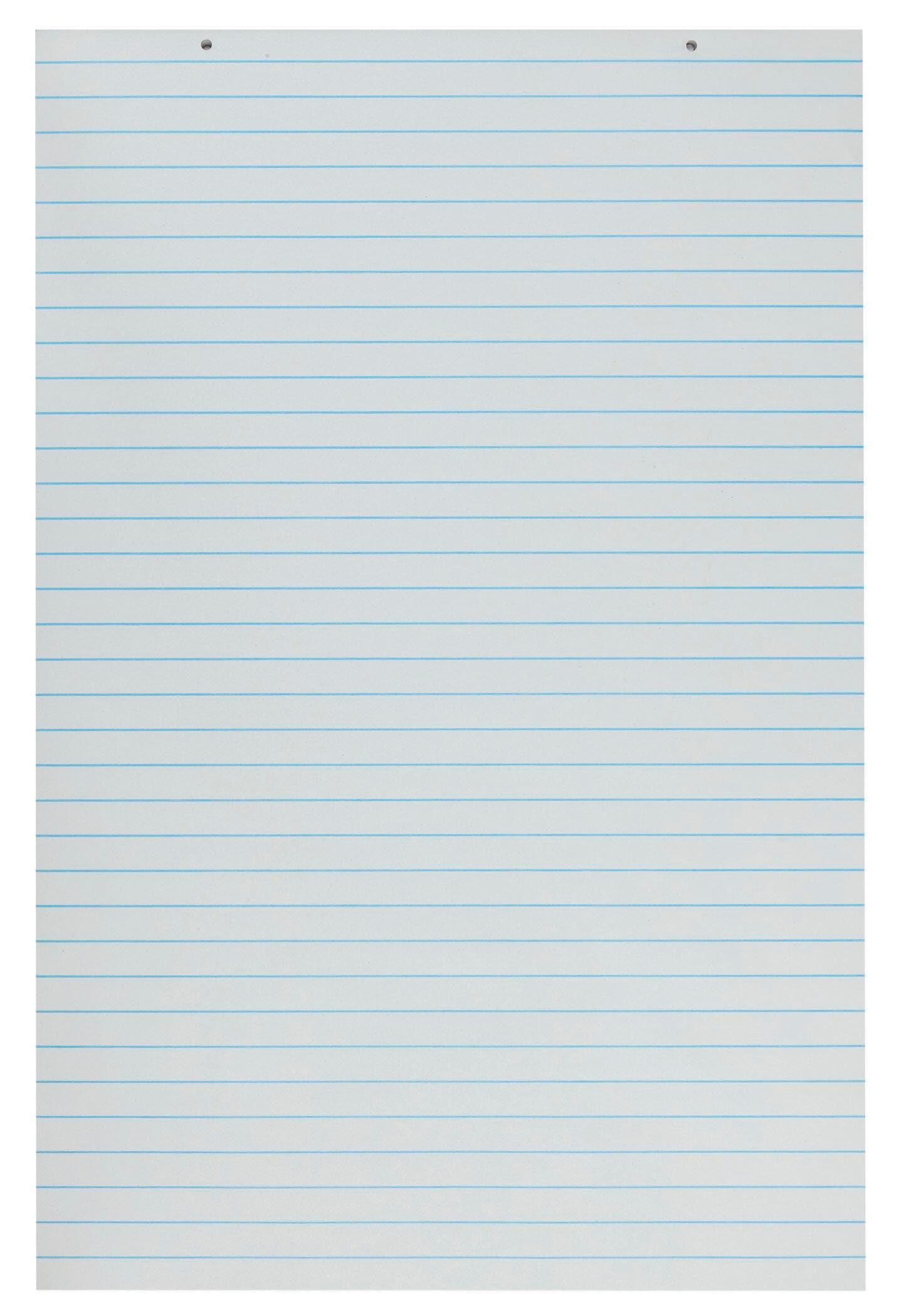 School Smart Primary Chart Newsprint Paper, 1 Inch Rule, 24 x 36 Inches, 100 Sheets