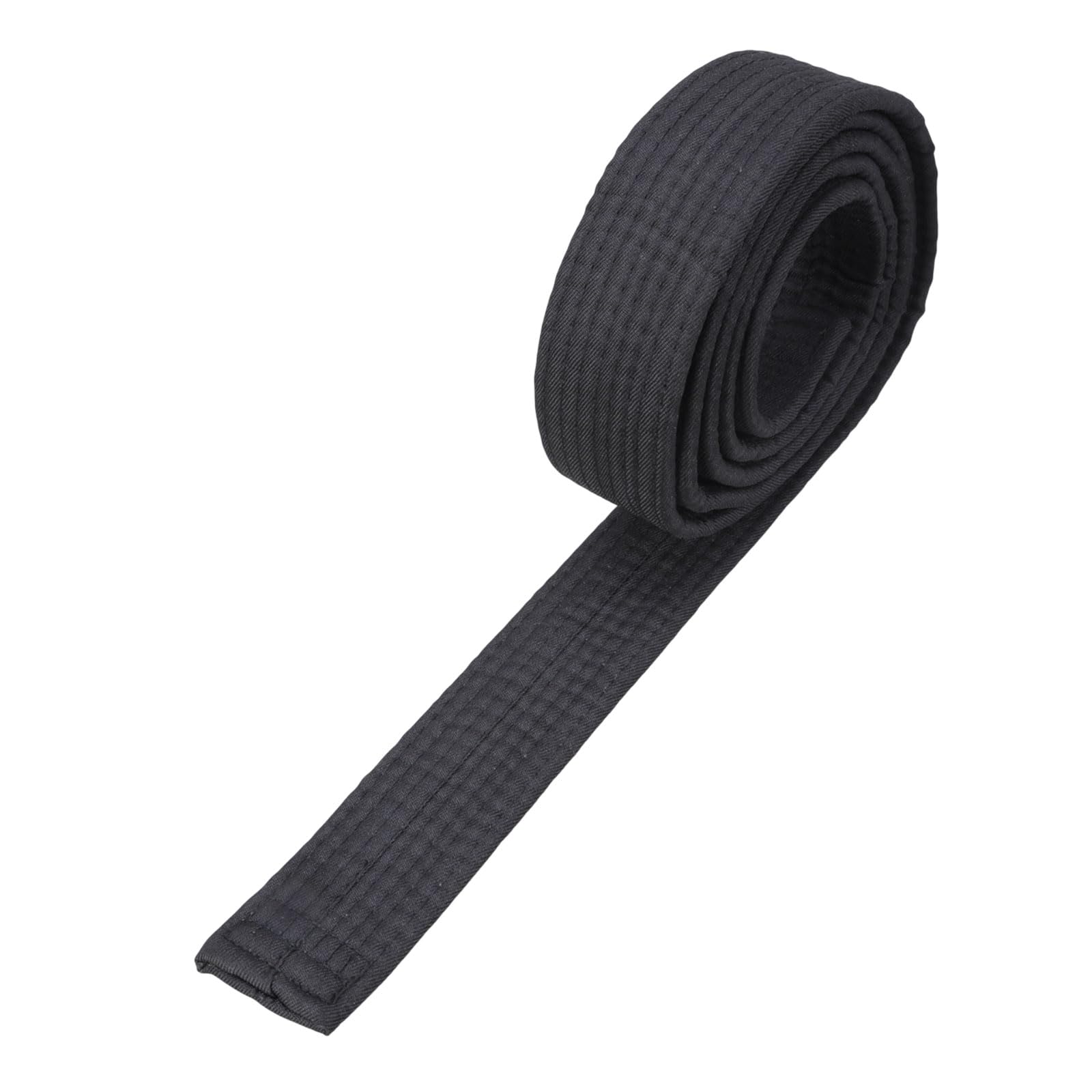 Ceinture d'arts martiaux pour enfants - 180 cm de long - Ceinture de judo longue et souple - Ceinture blanche - Ceinture de taekwondo, karaté, ceinture noire