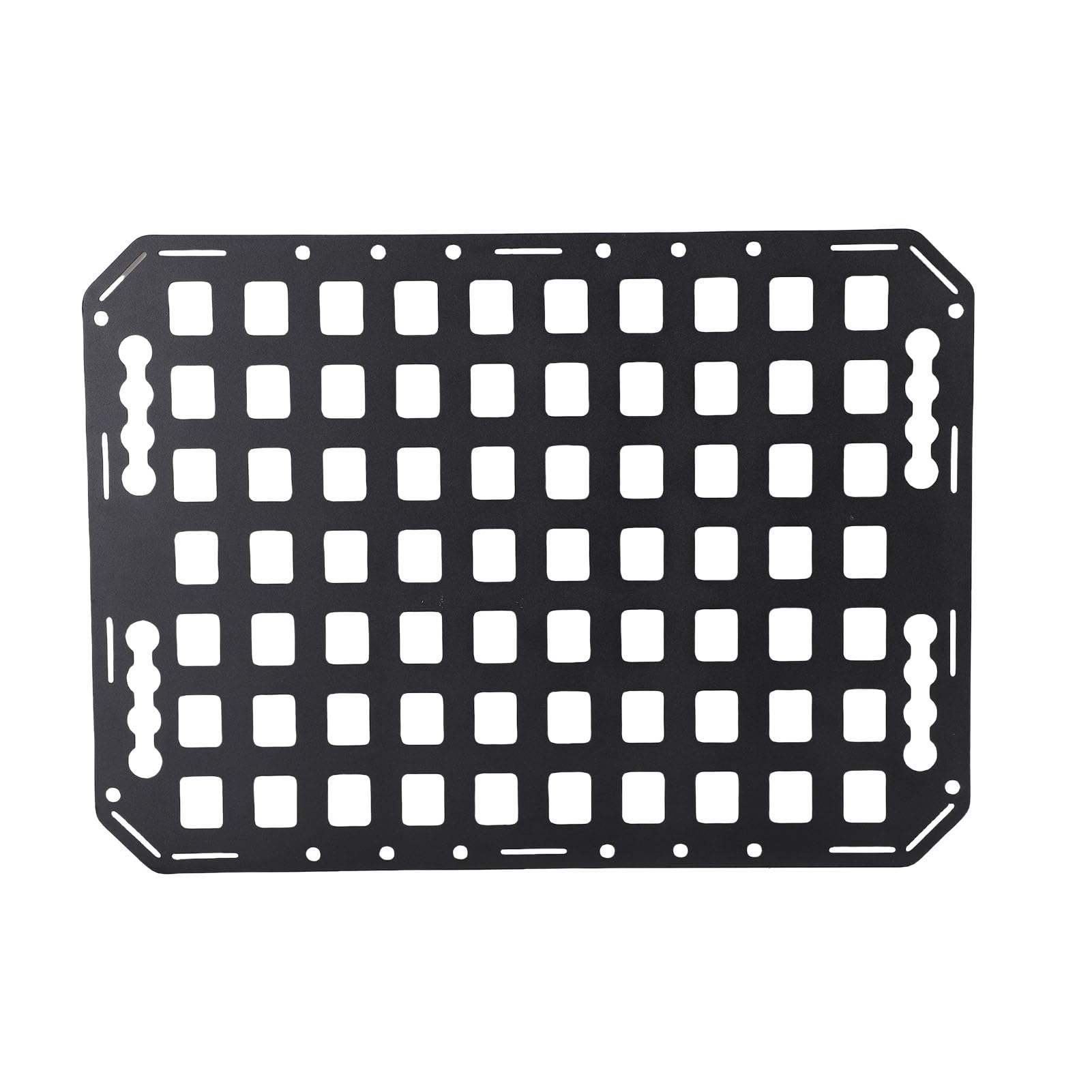 Panel Molle do łóżka do Ciężarówki, Bezpieczne Zamykanie Aluminiowe Mocowanie na Szynie L, Organizer łóżka Ciężarówki z Solidnym Systemem Blokowania Samochodów SUV, Pickupów, Ciężarówek,