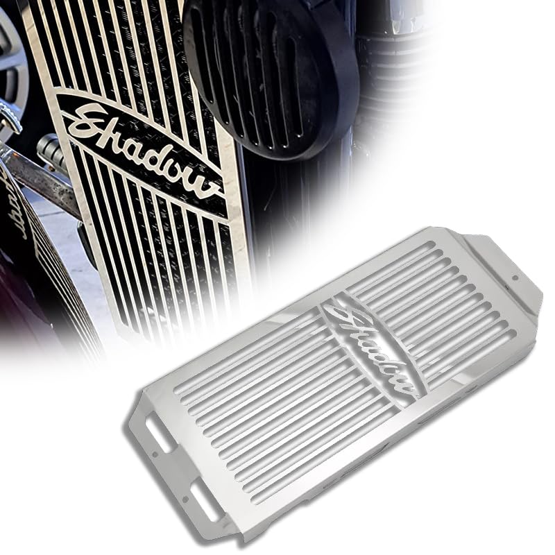 Motorcycle Radiator Cover Guard Grill Grille Shroud Cooler Protector Compatible With Honda Shadow Aero VT750 2004-2019 Spirit 750 VT750