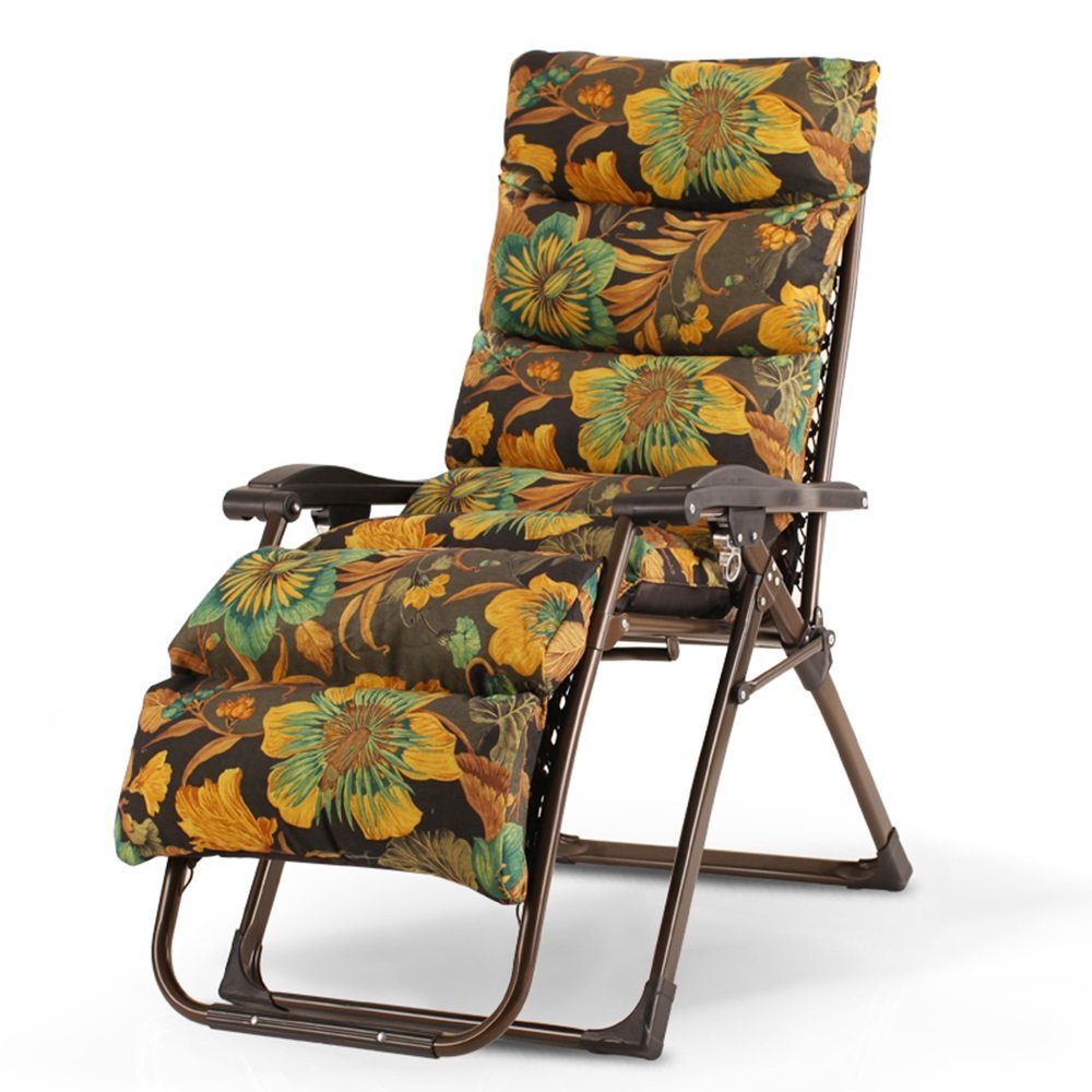 Fauteuil inclinable pliable réglable pour intérieur et extérieur, confortable, rembourré, supporte 150 kg, mobilier de patio portable, couleur 1003