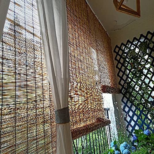 KYSHUASDZX Persianas de Caña Decorativas Cover