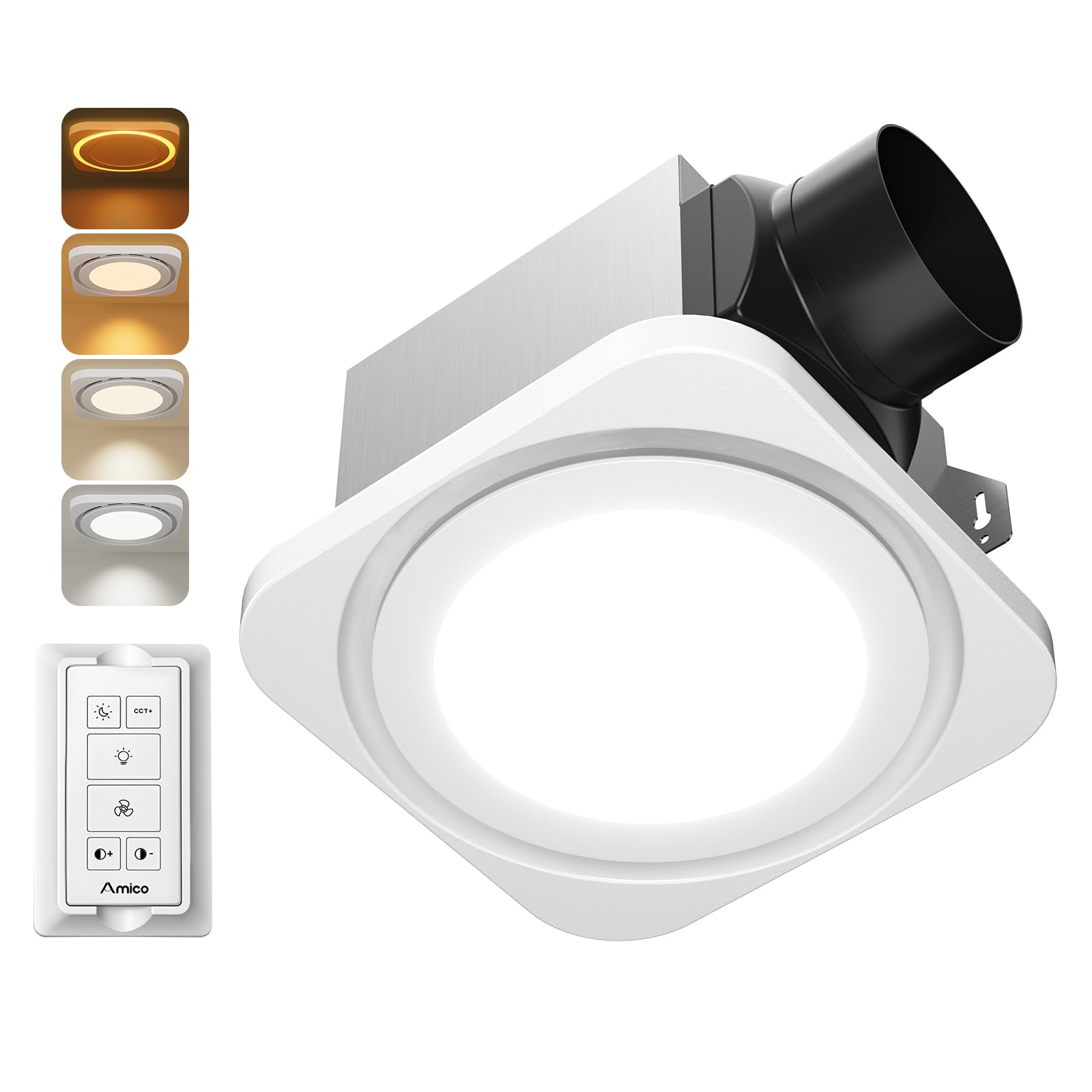 Amico Fan with Light & Remote