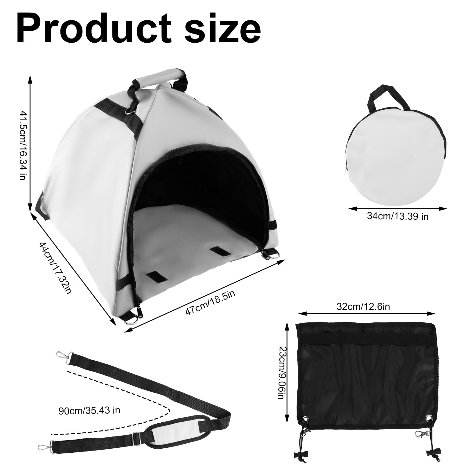 lasuroa Tenda Laptop, Parasole Portatile Computer e Schermo Pieghevole la Privacy Accessori Impermeabili per Laptop per Viaggi di Lavoro All'aperto