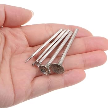 Amazon | uxcell ダイヤモンド研削ヘッド12個セット 0.8/1/1.2