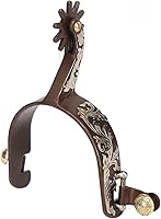 Vista 9 de Western Spurs, Vintage Spurs - Acero de bajo carbono para caballo