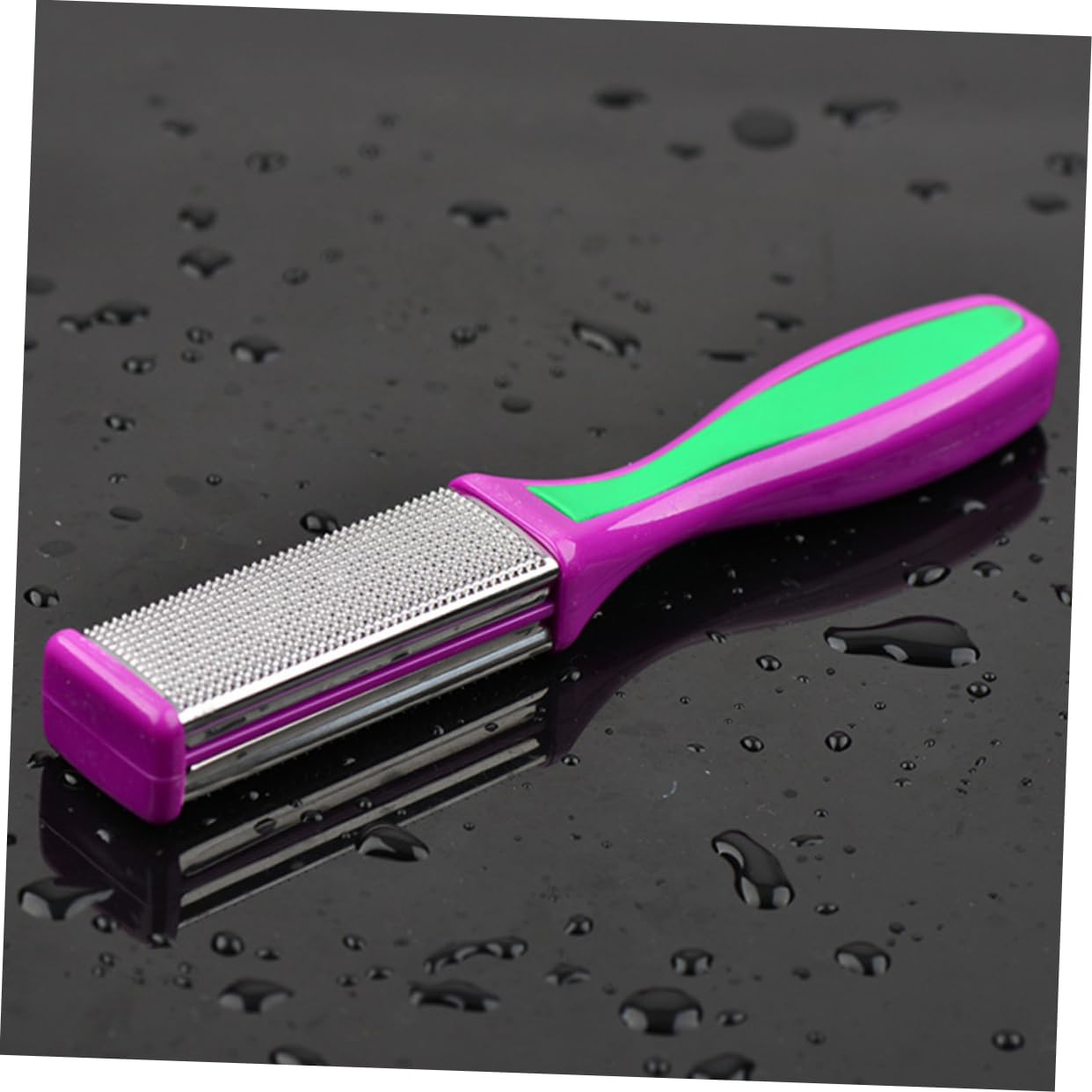 OSOLADY Dead Skin Remover File Dual Sided Stainless Steel Foot Rasp for Easy Removal Durable Exfoliator for Smoother Feet Random Color XXS