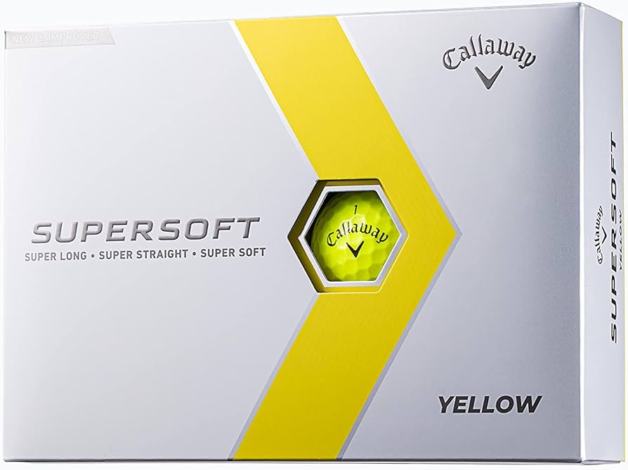 4ダース販売 callaway キャロウェイ スーパーソフト ゴルフボール 黄色 4ダース販売 callaway キャロウェイ スーパーソフト ゴルフボール 黄色