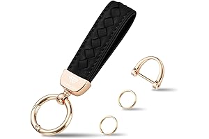 Genuine Leather Holder Keychain