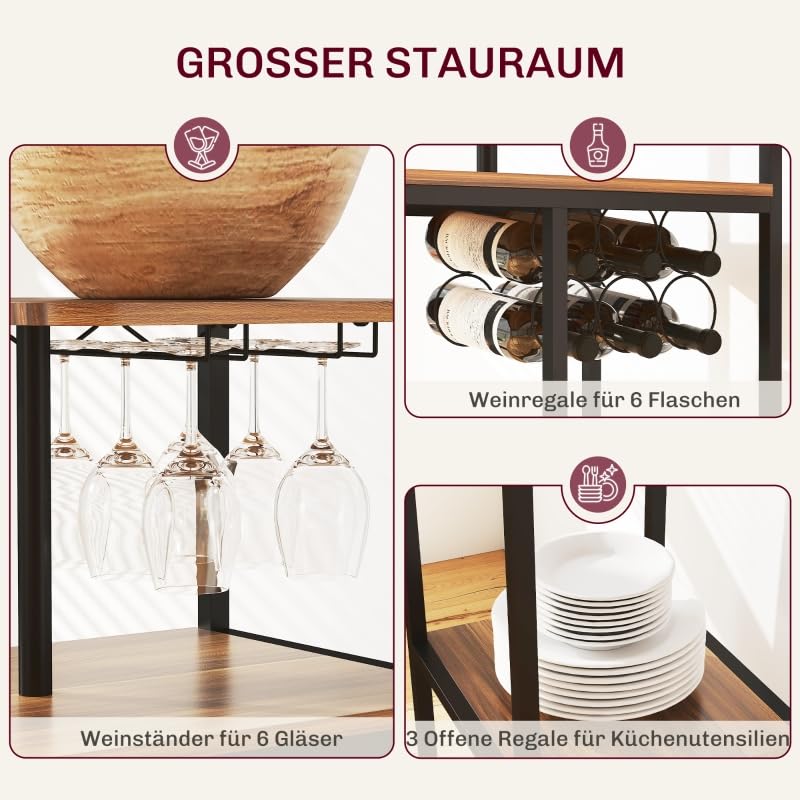 Juego de mesa de bar con taburete, 3 piezas, juego de mesa de bar con mesa de cocina, soporte para copas de vino, estante para 2 sillas de bar, marco de acero, moderno, para comedor, cocina
