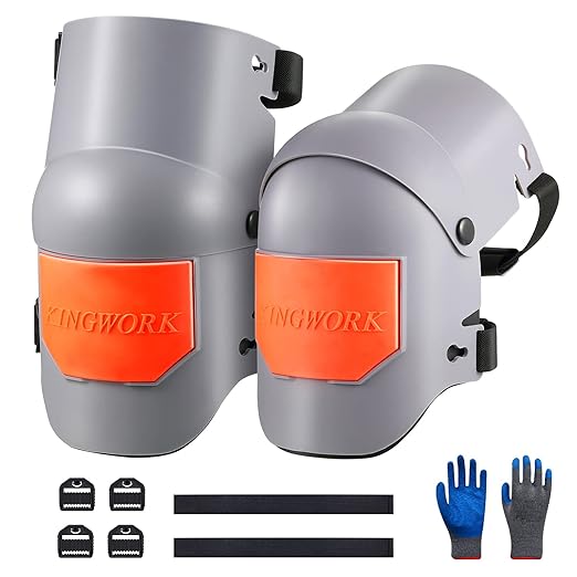 KINGWORK Professional Triple Protective Men Work Knee Pads with