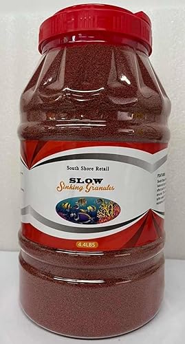 Gránulos de alimentos para peces tropicales que mejoran el color de primera calidad - con espirulina - 4.4 libras - South Shore Retail, Inc.