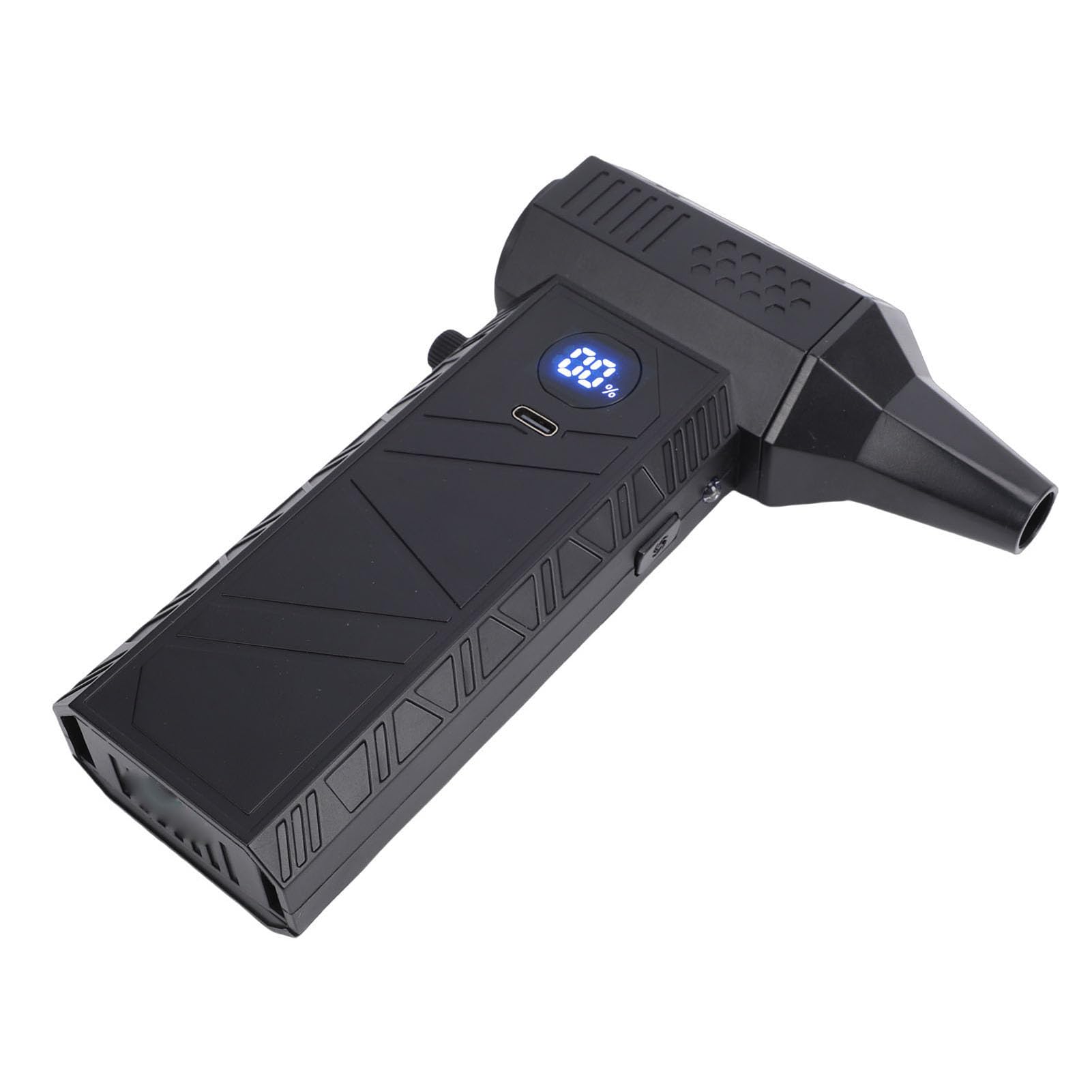 SEAFRONT Aspirapolvere Senza Fili 6000mAh Batteria Ricaricabile 52m/s Velocità Aria con 2 Ugelli 2 Spazzole e Schermo LED per Pulizia Tastiera Manutenzione Computer