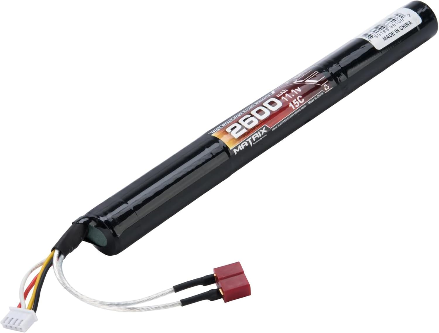 Evike Airsoft - Matrix High Performance 11.1V Stick Type Airsoft Li-Ion Battery